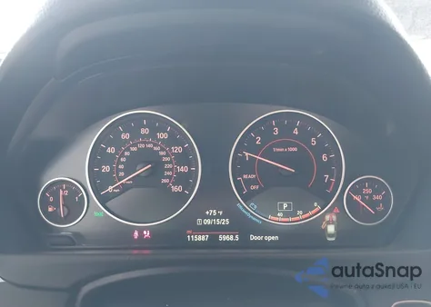 2016 BMW 328I xDrive из США, поврежденный, VIN WBA8E3G52GNT75227